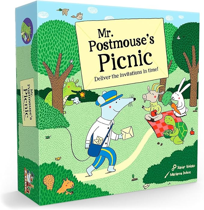 GIGAMIC Mr. Postmouse’s Picnic | Adorable Animal Adventure Board Game for Kids | Help Mr. Postm... | Amazon (US)