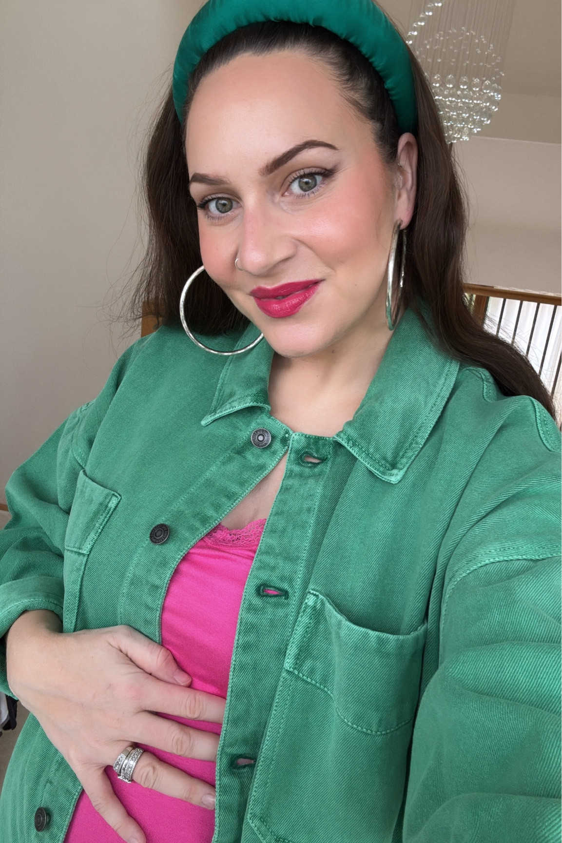 Three items I love - jacket, top and headband - all working together effortlessly!

#LTKmidsize #LTKeurope #LTKuk