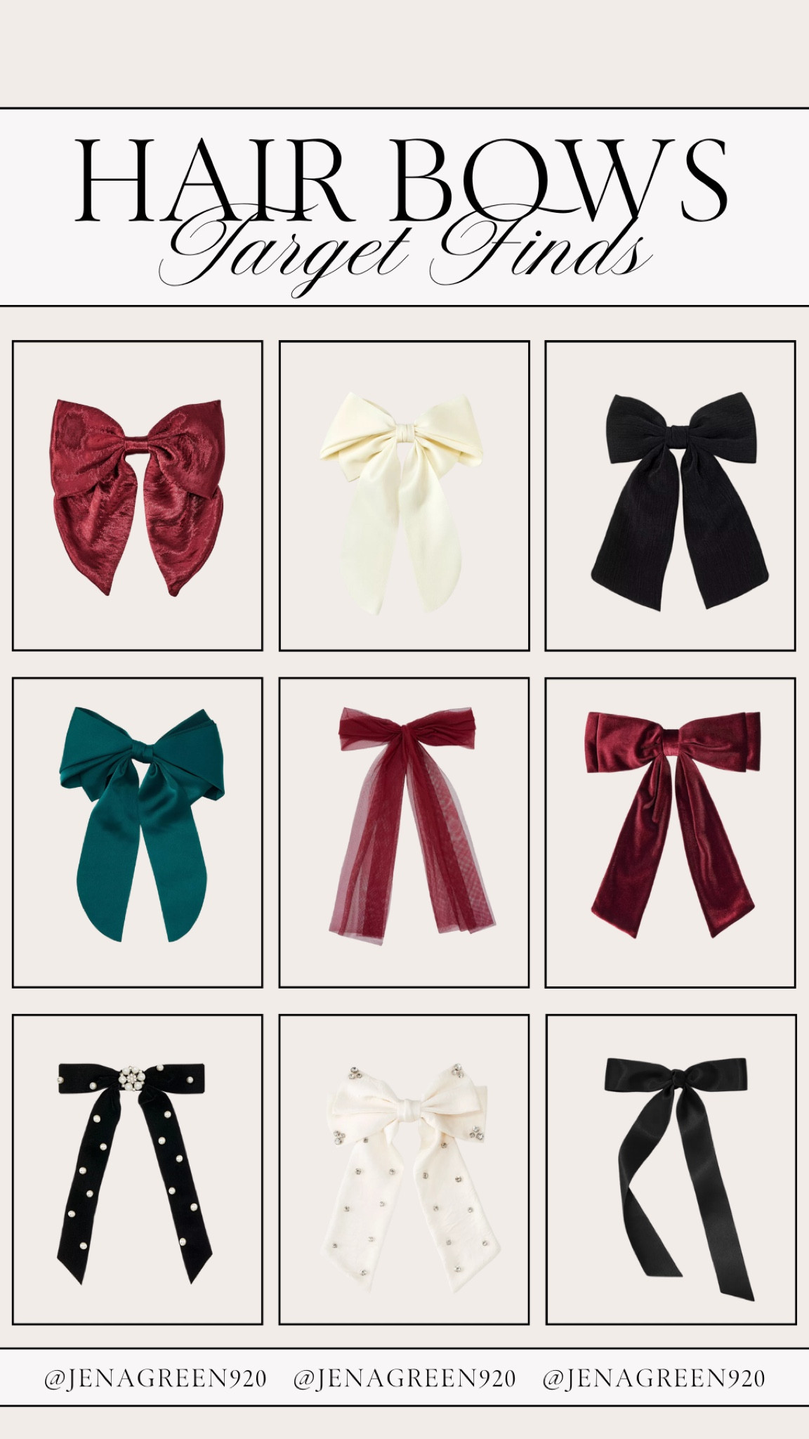 Hair Bows | hair Bow Clips | Holiday Outfits | Holiday Fashion

#LTKHoliday #LTKFindsUnder50 #LTKSeasonal