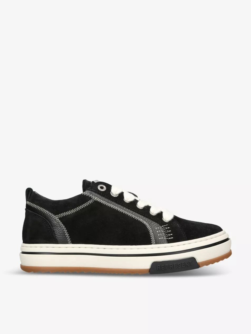HTN chunky-lace woven low-top trainers | Selfridges