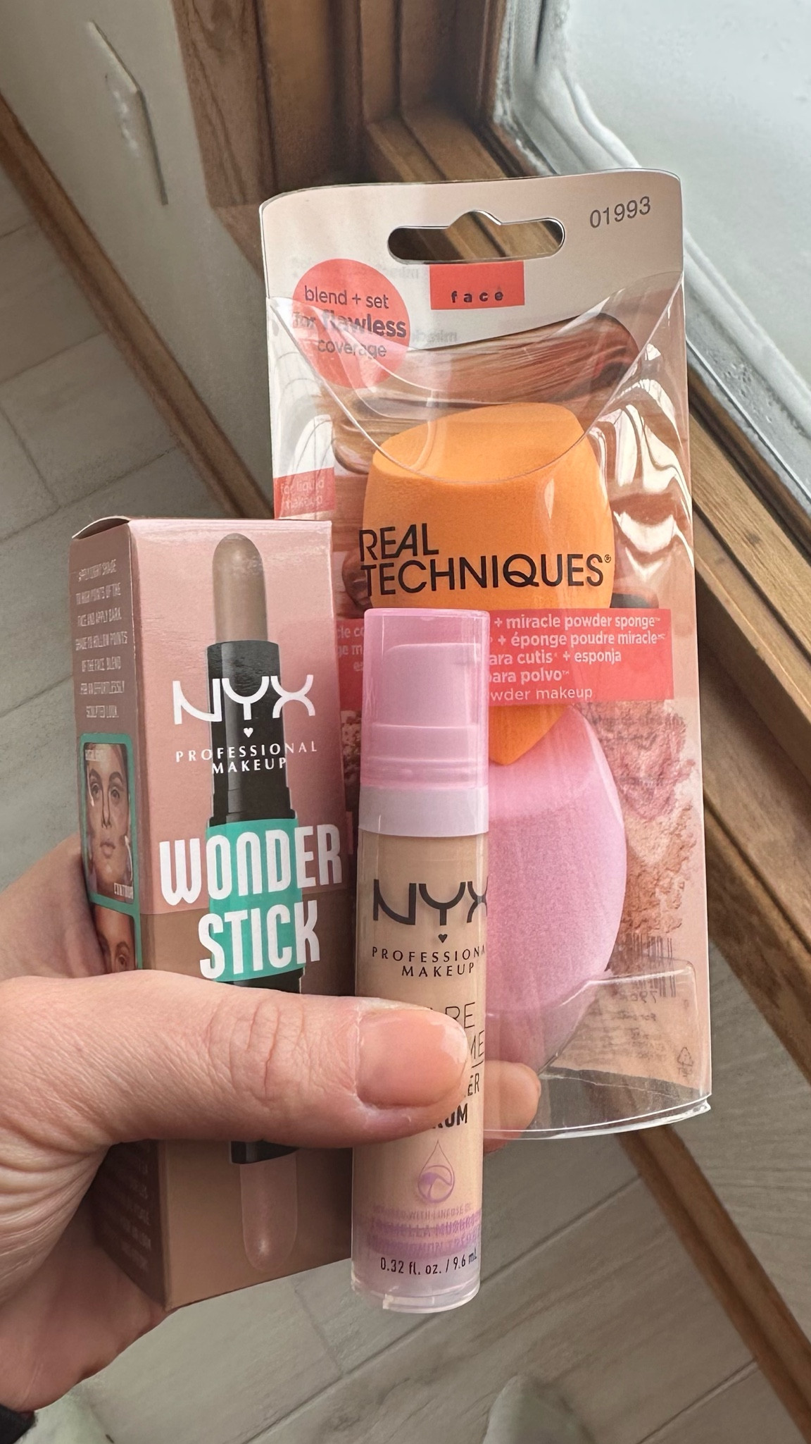 Picked these up in a pinch. Bare with Me concealer serum is a staple of mine, testing the NYX wonder stick & Real Techniques blenders #makeup #dupe #contour #bronzer #highlighter #barewithme #dupetest

#LTKunder50 #LTKstyletip #LTKbeauty