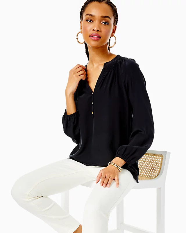 Elsa Silk Top | Lilly Pulitzer | Lilly Pulitzer