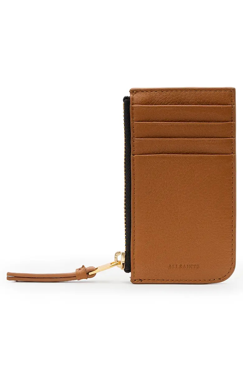 AllSaints Marlborough Leather Wallet | Nordstrom | Nordstrom