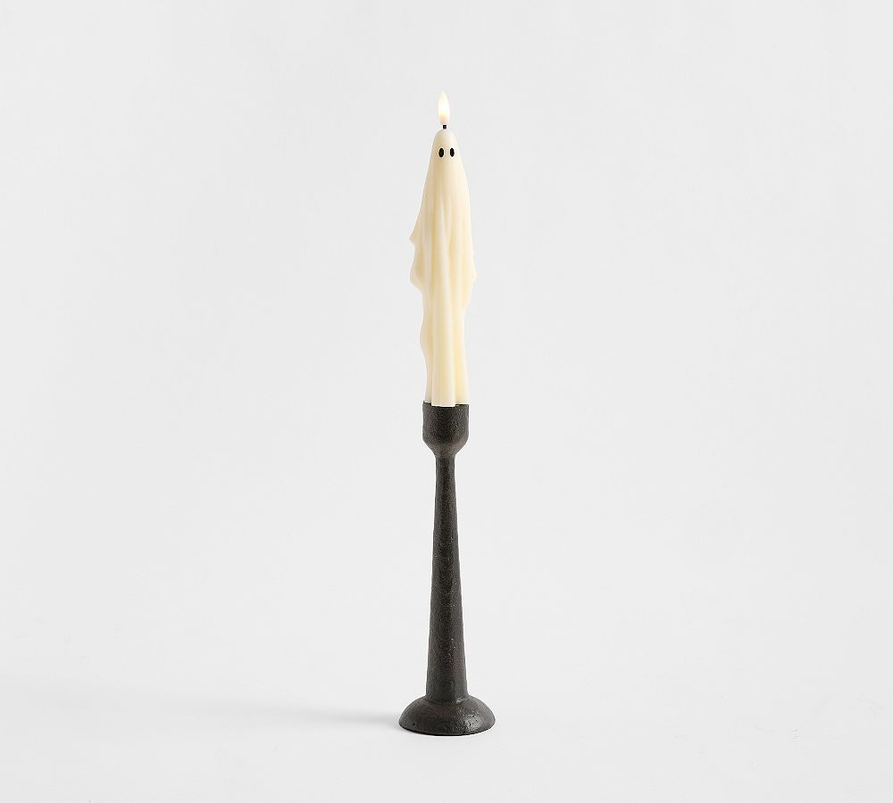 Flameless Ghost Taper Candle | Pottery Barn (US)