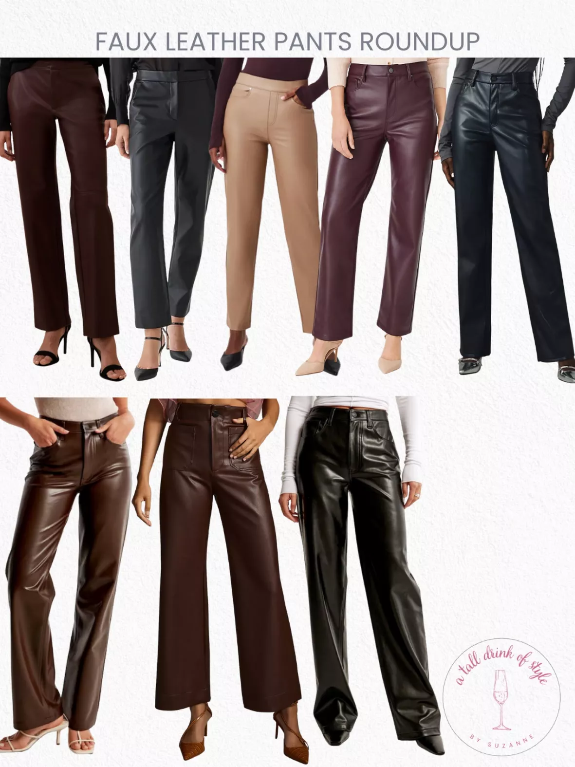 Vegan Leather Skinny Pant curated on LTK
