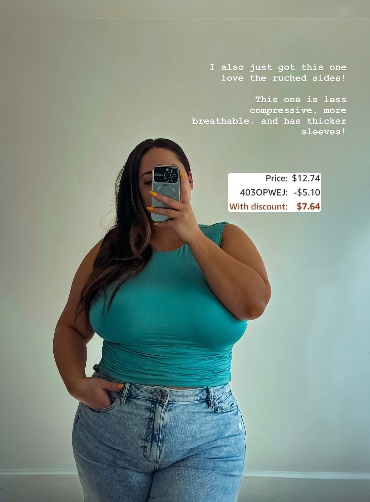 USE CODE: 403OPWEJ 

Codes & coupons only work for a limited time! If you get an error, it may have maxed the color/size you selected.. so try another one. Sometimes it helps to check out one item at a time! 
 

#size16 #basics #affordablestyle #casualoutfits 

#LTKStyleTip #LTKFindsUnder50 #LTKSaleAlert