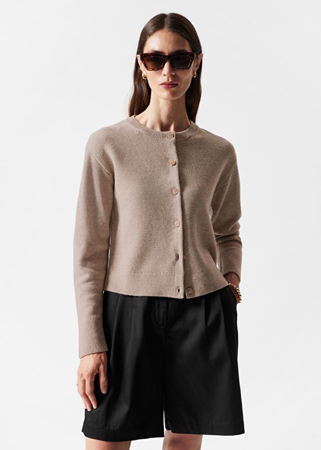 Boxy Merino Wool Cardigan | & Other Stories US