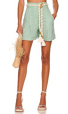Linen Shorts With Rope Belt
                    
                    PatBO | Revolve Clothing (Global)