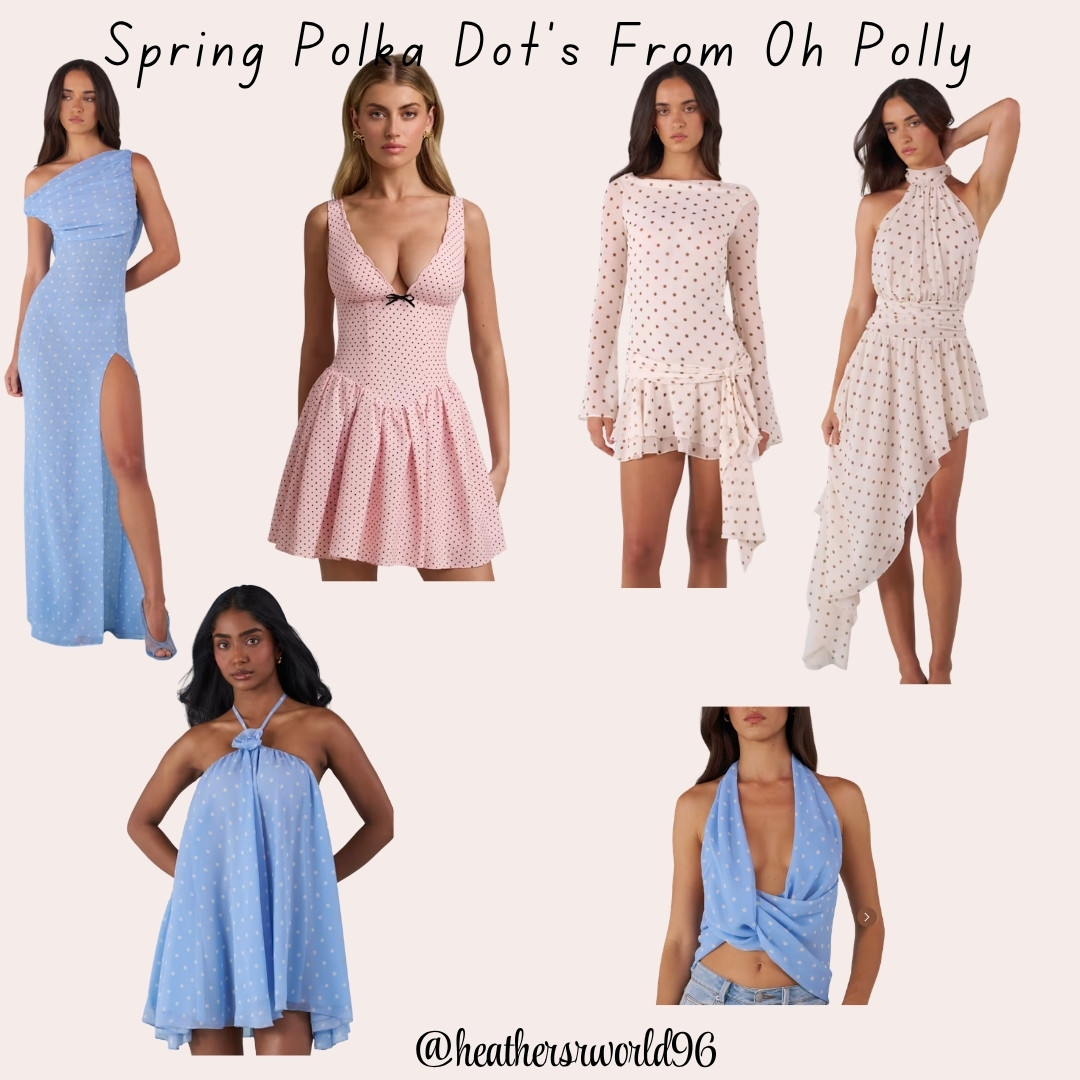 Spring Polka Dot's From Oh Polly 

#springfashion #lookbook #polkadots #spring #outfitinspo 

 #LTKuk #LTKspring #LTKstyletip