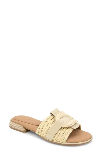 Gentle Souls Hudson Slide Sandal in Natural Raffia at Nordstrom Rack, Size 7.5 | Nordstrom Rack