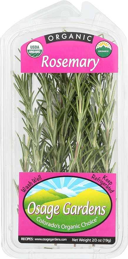 OSAGE GARDENS Organic Rosemary, 0.66 OZ | Amazon (US)