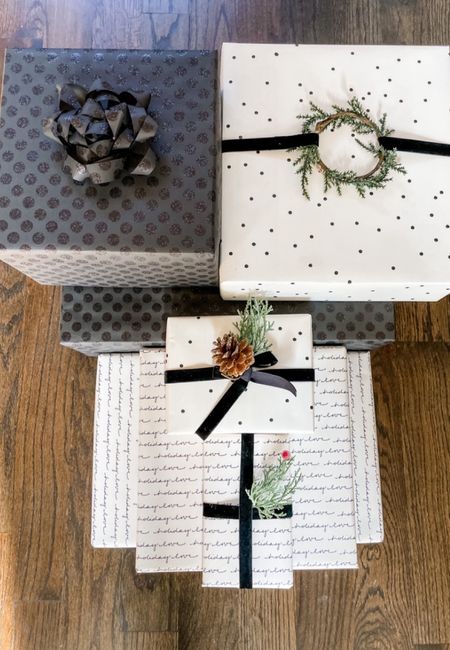 Christmas Gift wrapping ideas! 
Christmas gift wrapping 🎁 
Christmas gift wrap 

#LTKHoliday #LTKSeasonal #LTKGiftGuide