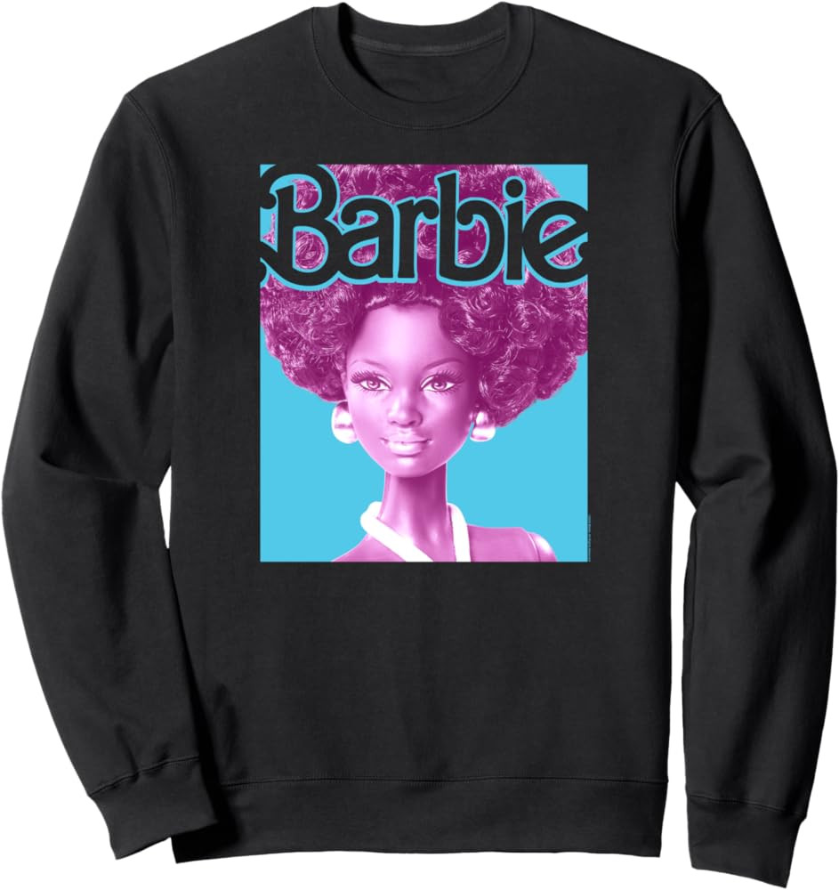 Barbie: Afro Barbie Doll Sweatshirt | Amazon (US)