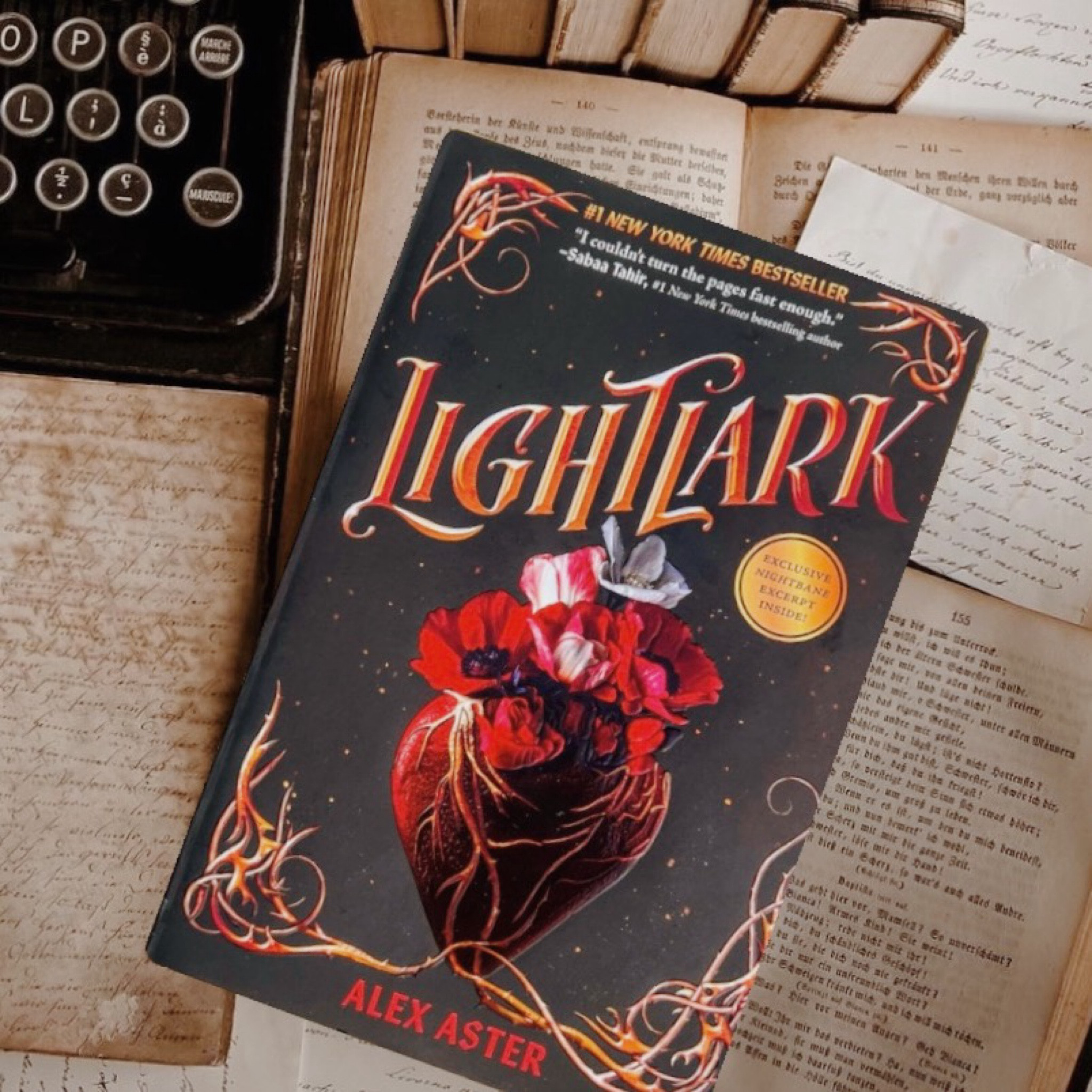 Lightlark by Alex Aster ⭐️⭐️⭐️⭐️
#lightlark #alexaster #romantasy #romantasybookstagram #romantasyreads #romantasyrecs #bookstagram #bookstagramer #bookworm #booklover #booknerd #bookish #bookishart #bibliophile #bookaddict #yareads #reading #booksbooksbooks #bookphotography #bookgirl #photography #bookfeatures #flatlay #flatlayinspiration #avidreader

#LTKfamily #LTKhome #LTKfindsunder50