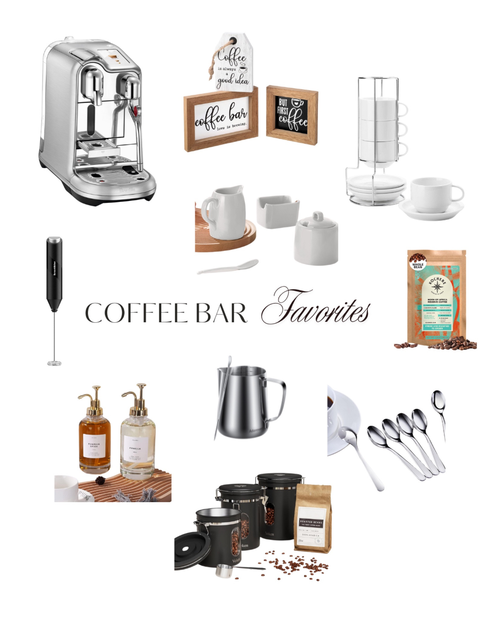 ☕✨ Elevate your coffee experience with my favorite coffee bar essentials! A cozy
addition to your setup—these picks will level aup your daily brew.

#LTKFindsUnder50 #LTKHome #LTKMostLoved