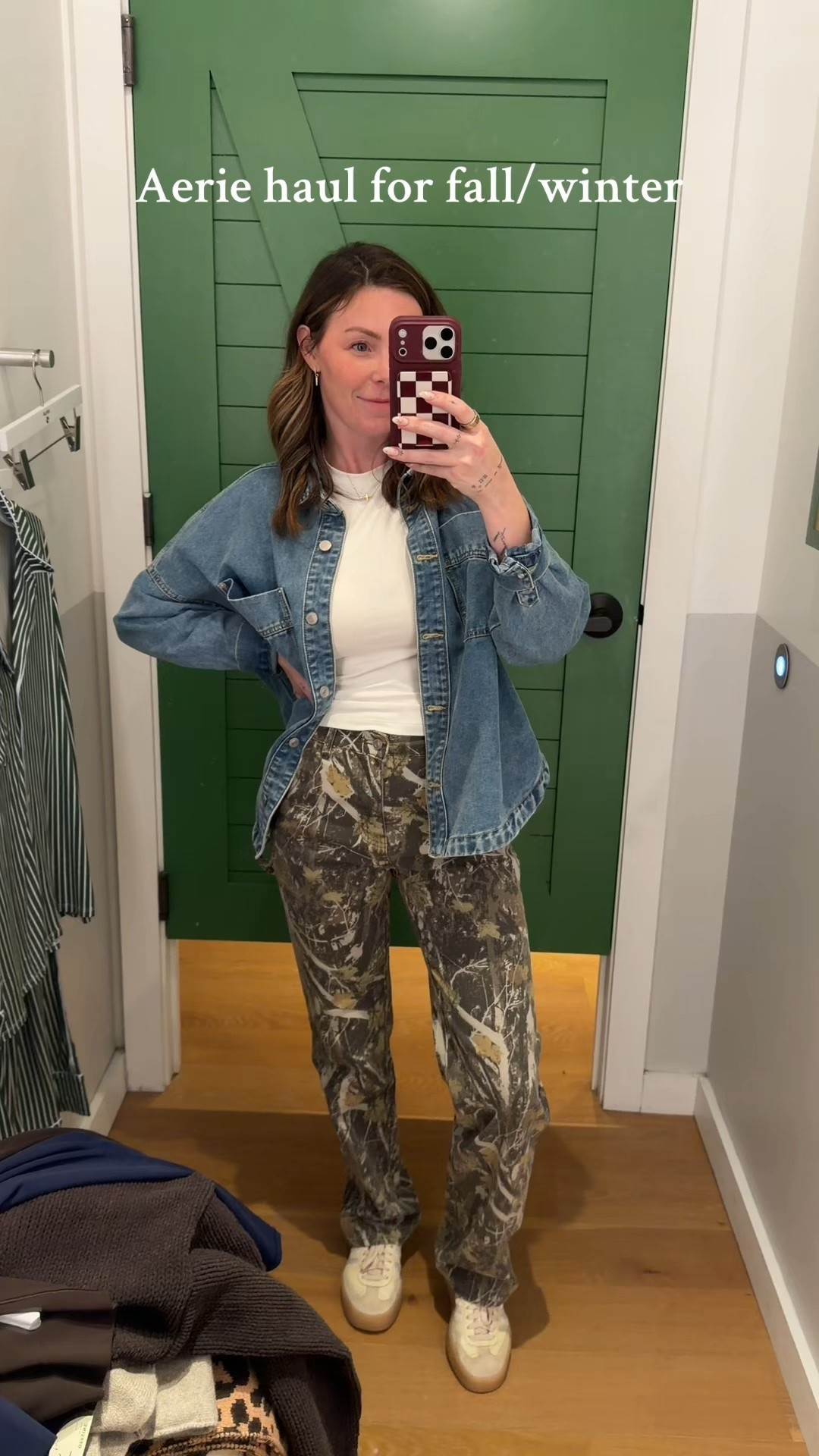 Aerie HAUL! 
The sweaters are XS 
Pants are small 
I am 130lbs and 5’5 