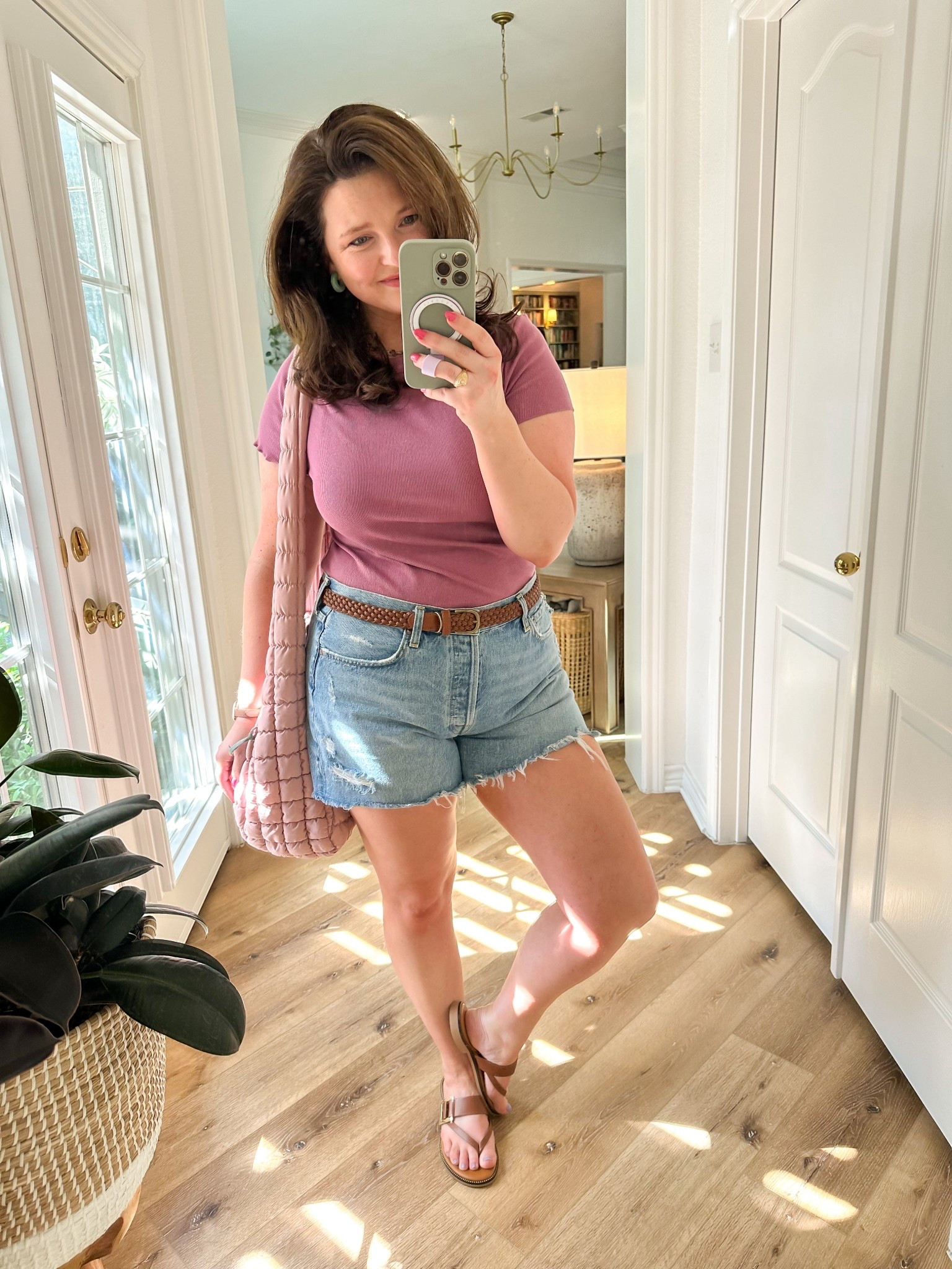 Summer uniform! These shorts are an investment - but I just about cried when I tried them on and I wear them several times a week so they’re worth it to me!

#LTKSeasonal #LTKStyleTip #LTKMidsize