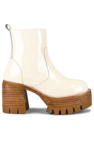 Quavo Platform Boot in Ice Crinkle Patent | Revolve Clothing (Global)