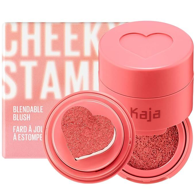 KAJA Cheeky Stamp | Blendable Blush | 03 Bossy - soft coral | Cruelty-free, Vegan, Paraben-free, ... | Amazon (US)