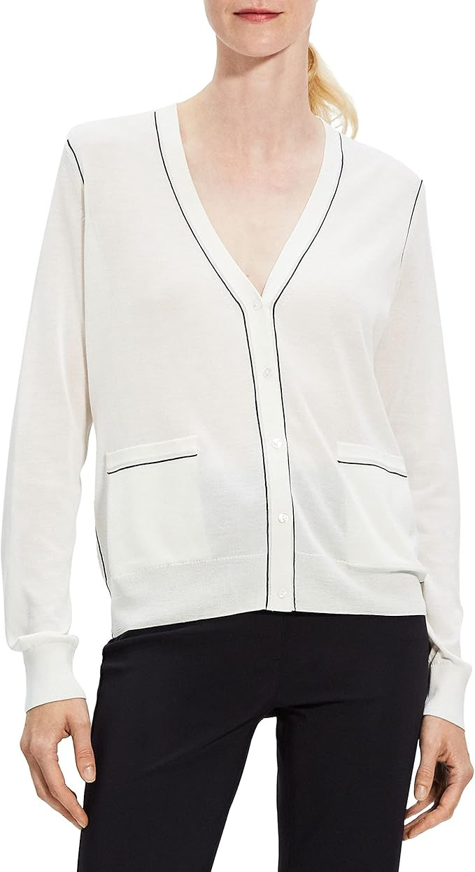 Theory Women's Outline Cardi | Amazon (US)