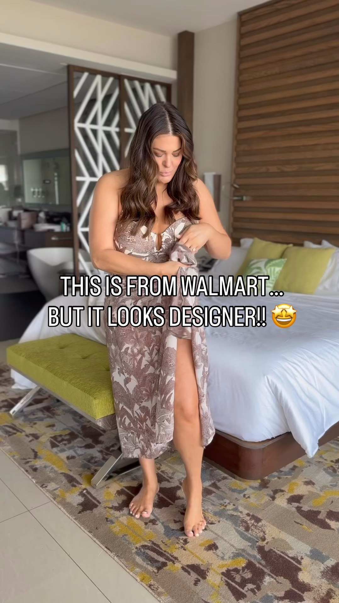 Designer vibes without the designer price tag 🤎✨

Suit: XL
Coverup: OS

This might be one of my FAVORITE vacation looks—an elevated swimwear + cover-up moment that looks luxe but is actually from Walmart 🙌🏼

The details??
✔️ flattering fit
✔️ neutral, expensive-looking tones
✔️ chic accessories that pull it all together

This is your sign you don’t need to spend $$$ to look put together on vacation 💅🏼

Everything is linked for you (don’t wait… these WILL sell out 🔥)

affordable swimwear, Walmart fashion finds, designer inspired outfit, vacation outfit ideas, resort wear look, beach to dinner outfit, summer outfit inspo

#WalmartFashion #AffordableStyle #VacationOutfits #ResortWear #AmazonFashionFinds

#LTKPlusSize #LTKMidsize #LTKSwim