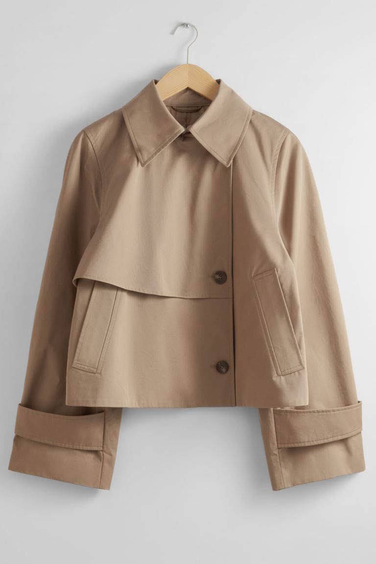 Collared Layered Jacket | H&M (UK, MY, IN, SG, PH, TW, HK)