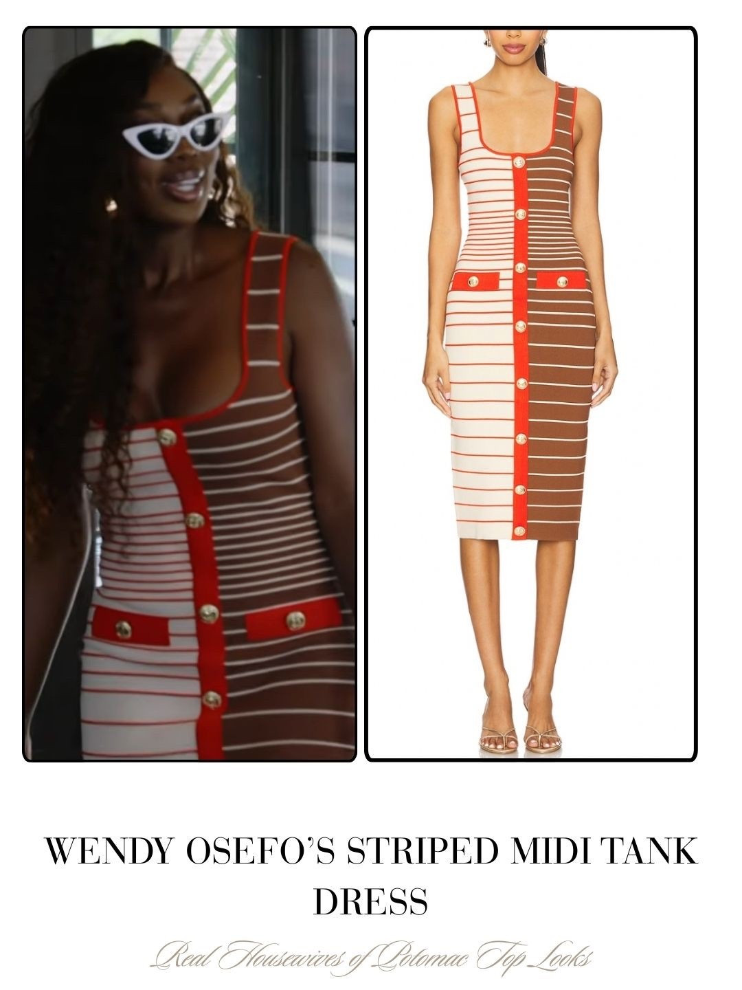 Wendy Oesfo’s Striped Midi Tank 