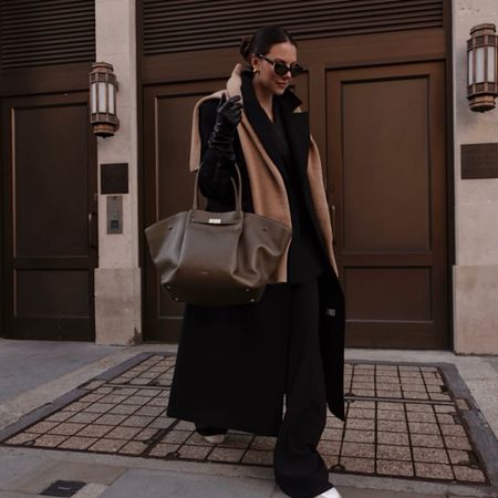 All black layered outfit with DeMellier New York bag

#LTKSeasonal #LTKitbag #LTKeurope