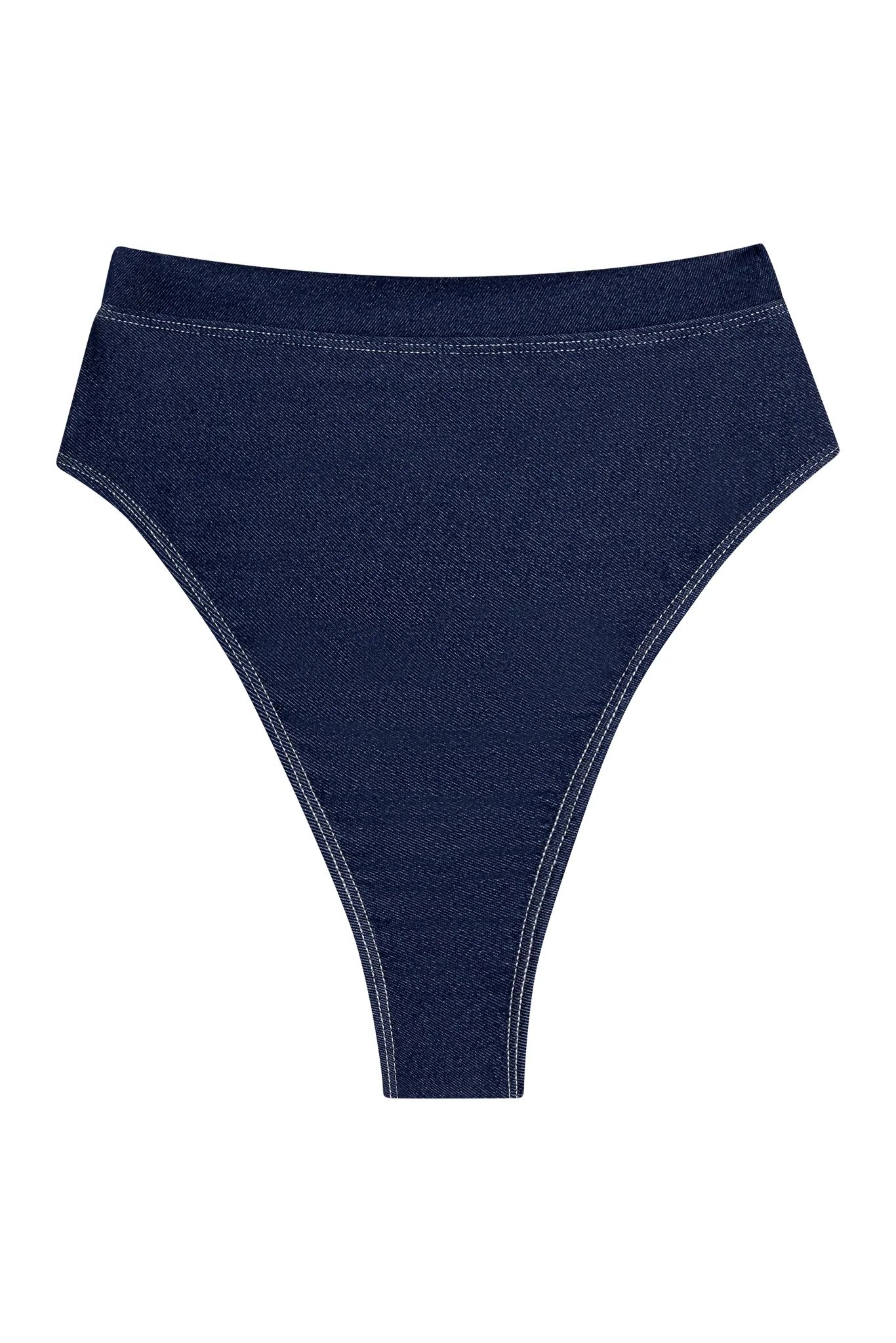 Riviera Bottom - Blue Denim | Monday Swimwear