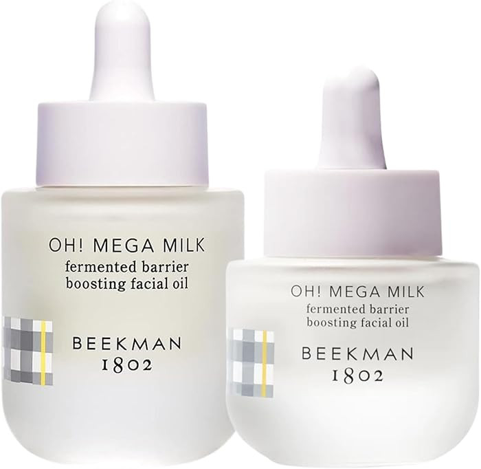 Beekman 1802 Aceite facial Oh! Mega Milky Oil – Incluye botellas de 1 onza líquida y 0.5 onzas... | Amazon (US)