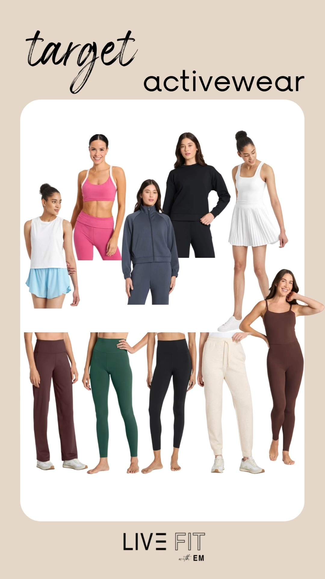 Target activewear has entered its main character era—feel-good fits for every workout or coffee run! Comfort and style, always on repeat. 🏋️‍♀️🛍️✨  
#TargetStyle #Activewear #Athleisure #FitnessFashion #OOTD #StyleInspo #TargetFinds #CozyVibes #WardrobeRefresh #NewYearGoals 

 #LTKootd #LTKActive