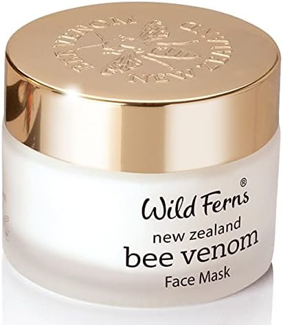 Wild Ferns New Zealand Bee Venom Face Mask with Manuka Honey 80+, 99% Natural, 47 grams | Amazon (US)