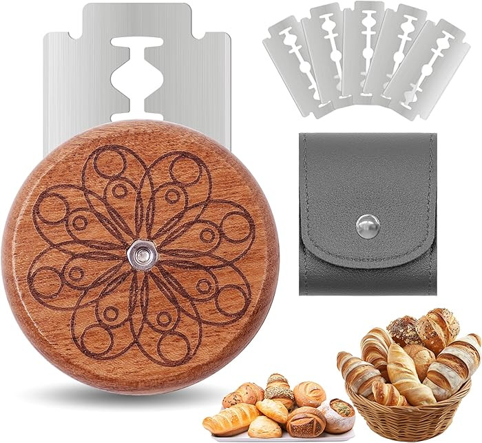 UFO Bread Lame Cutter for Homemade Sourdough,Bread Scorer Tool for Sourdough with 5 Blades and St... | Amazon (US)