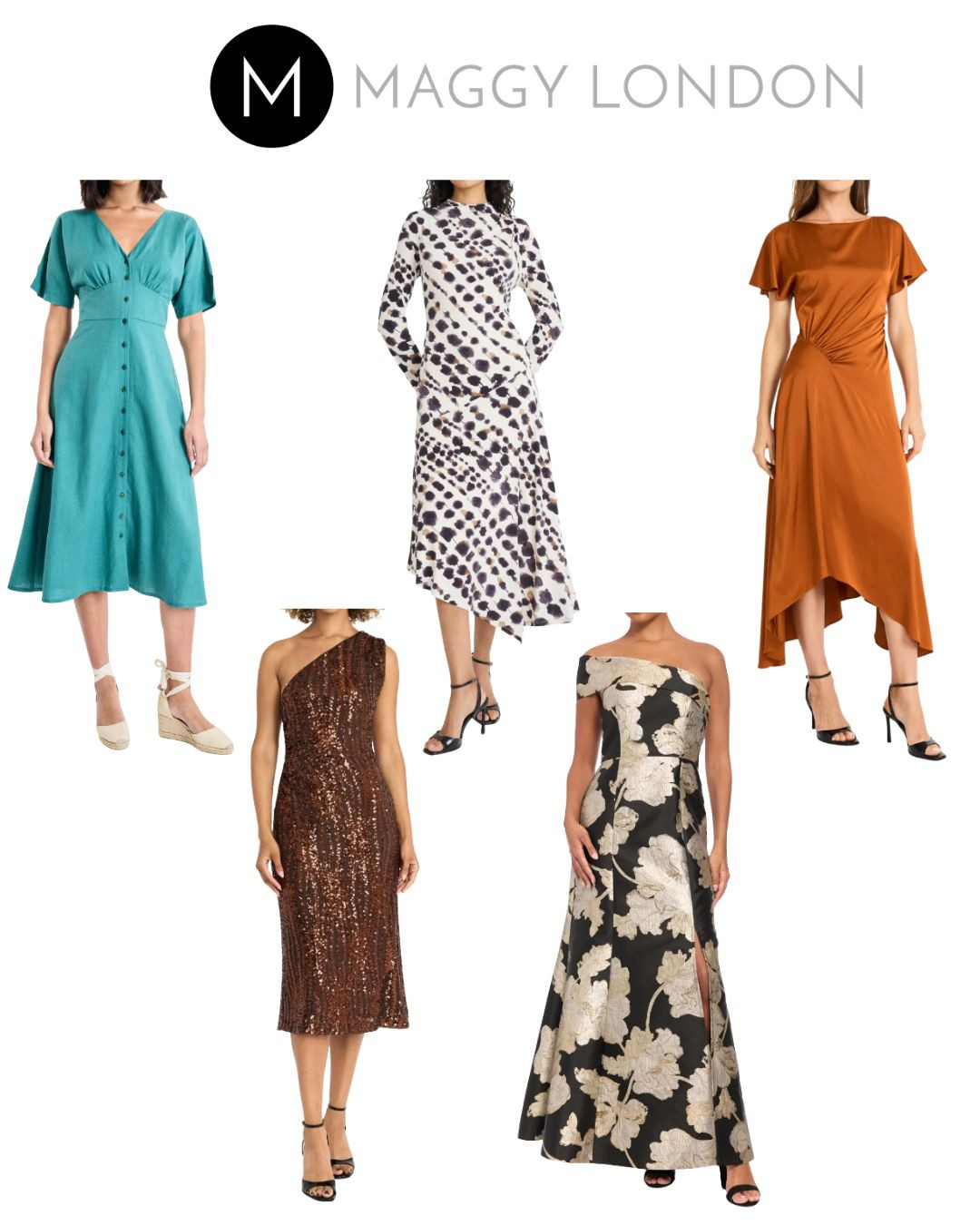 All occasion dresses from Maggy London. 
End of season sales. 
Wedding, work, lunch, special occasion.

#LTKOver40 #LTKWorkwear #LTKWedding