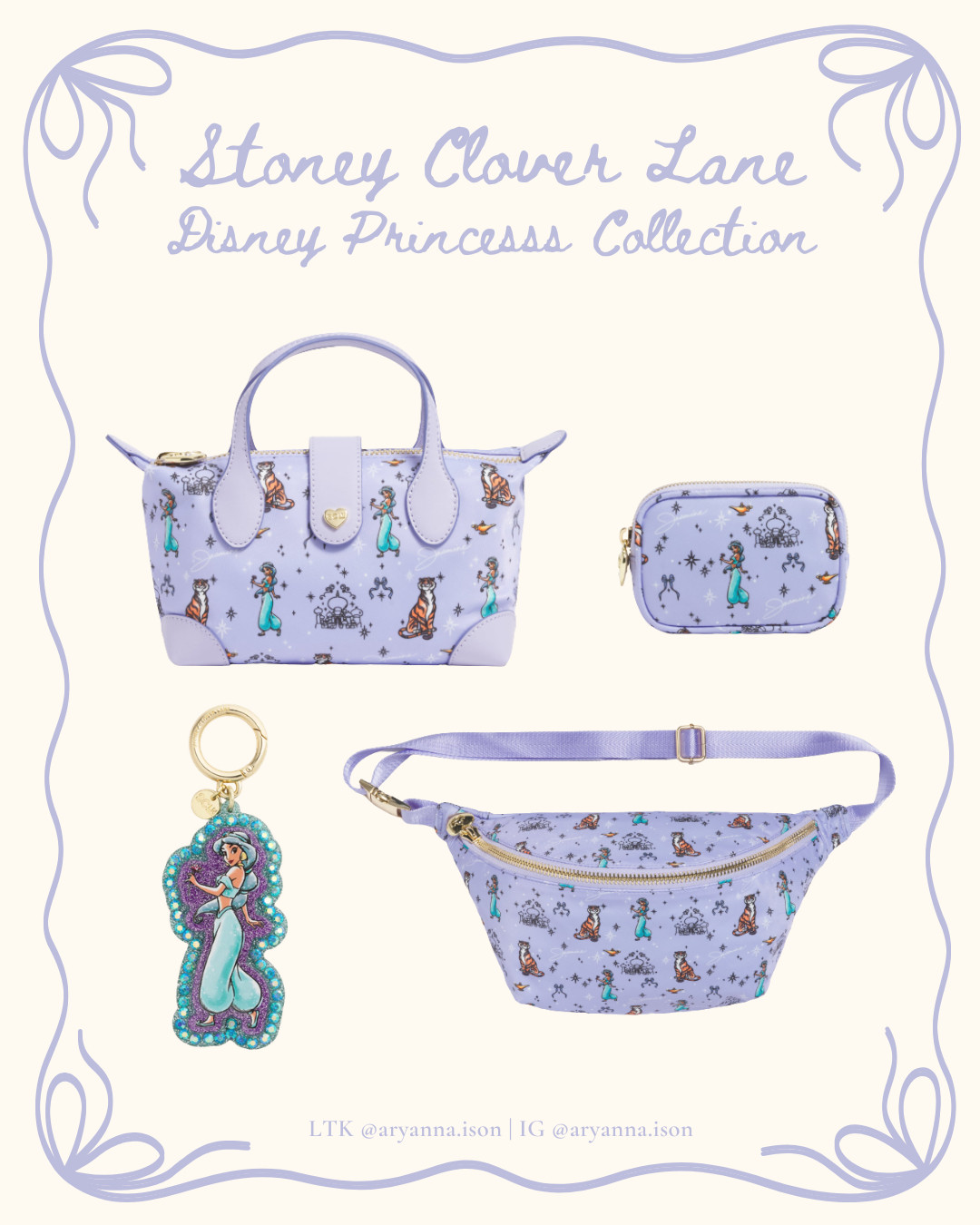 STONEY CLOVER LANE | DISNEY PRINCESS | DISNEY STORE | HANDBAGS | DISNEY STYLE | DISNEY OUTFIT | DISNEY FASHION | JASMINE | PRINCESS JASMINE | ALADDIN 

 #LTKootd #LTKSeasonal #LTKTravel