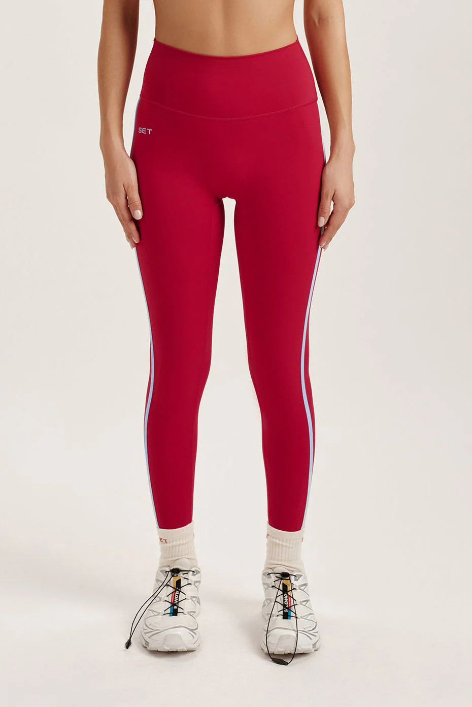 SPORTBODY® SPORTY STRIPE LEGGINGS - VERSE | SET Active