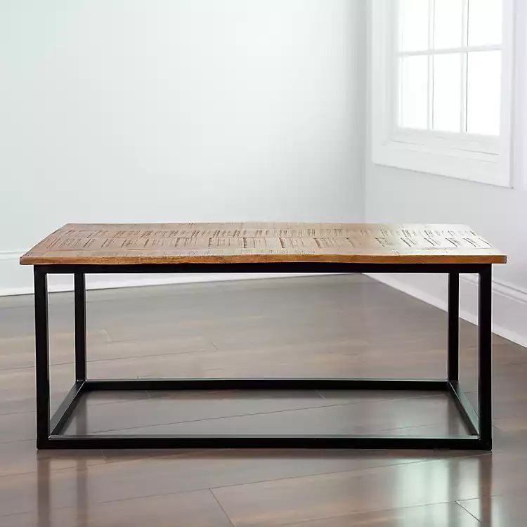 Austin Warm Wood Coffee Table | Kirkland's Home