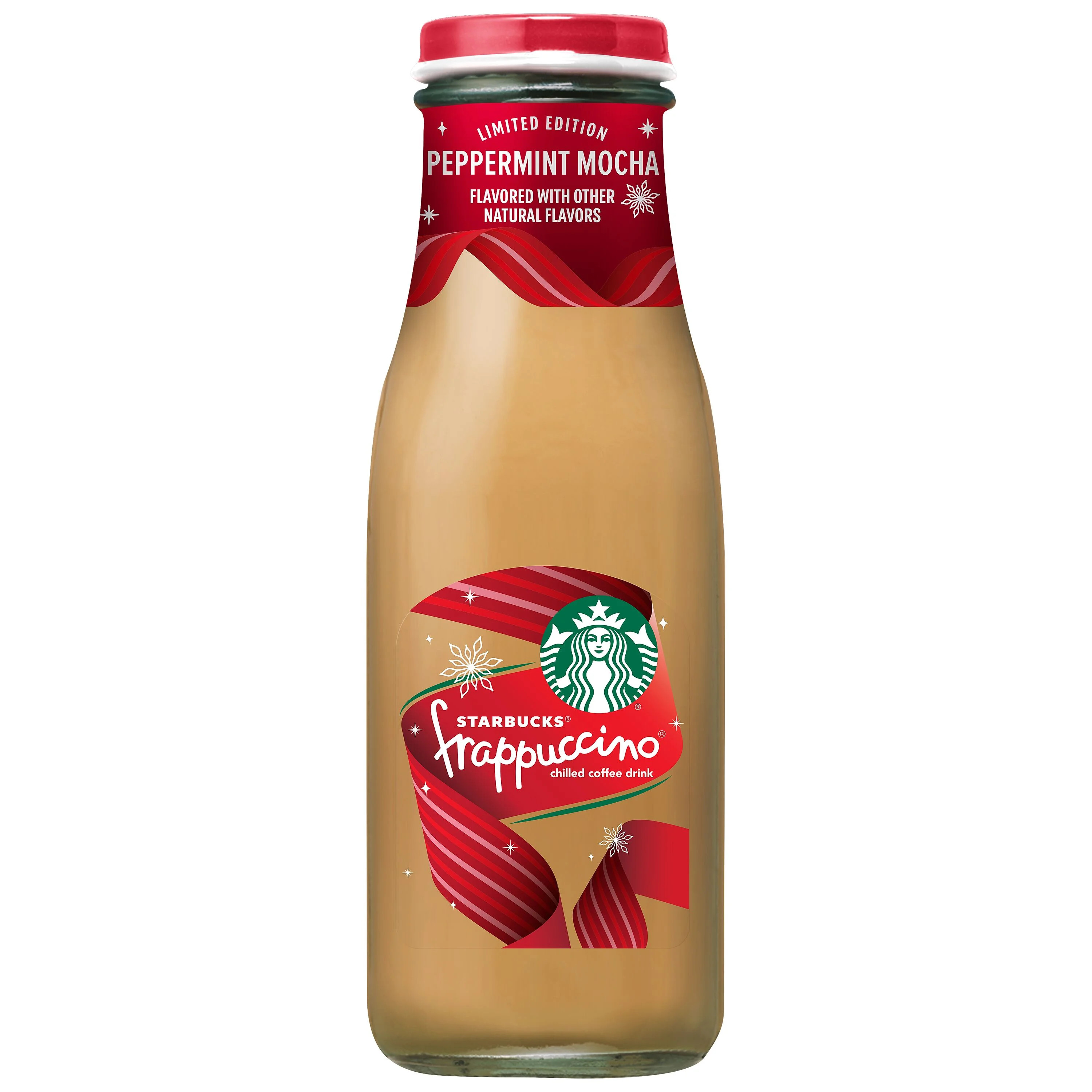 Starbucks Frappuccino Peppermint Mocha Iced Coffee Drink Limited Edition, 13.7 fl oz Bottle | Walmart (US)