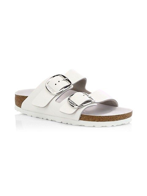 Arizona Big Buckle Leather Sandals | Saks Fifth Avenue