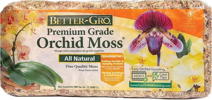 Sun Bulb 50450 Better Gro Orchid Moss,190 cu.in | Amazon (US)
