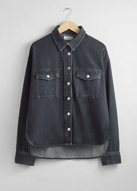 Relaxed Denim Shirt - Black - & Other Stories GB | & Other Stories (EU + UK)