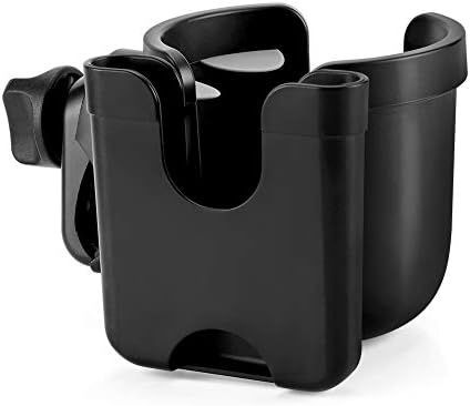 Amazon.com: Accmor Stroller Cup Holder with Phone Holder/Organizer, Universal Bike Cup Holder, 2-... | Amazon (US)