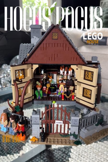 Hocus Pocus Lego build 

#LTKSeasonal #LTKHome #LTKFamily