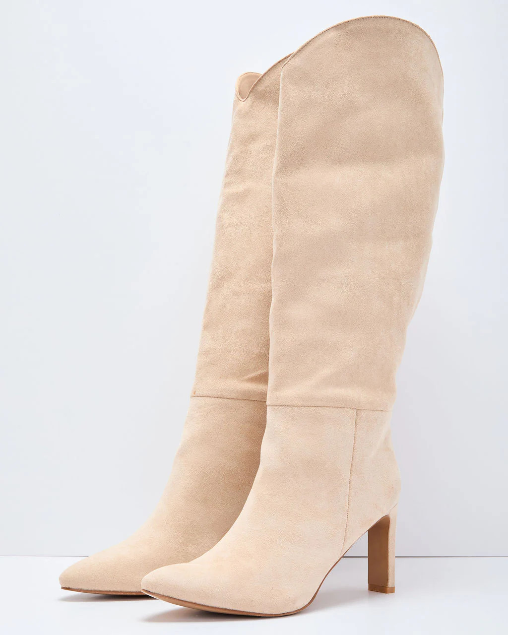Honeyed Haze Suede Knee High Boots | VICI