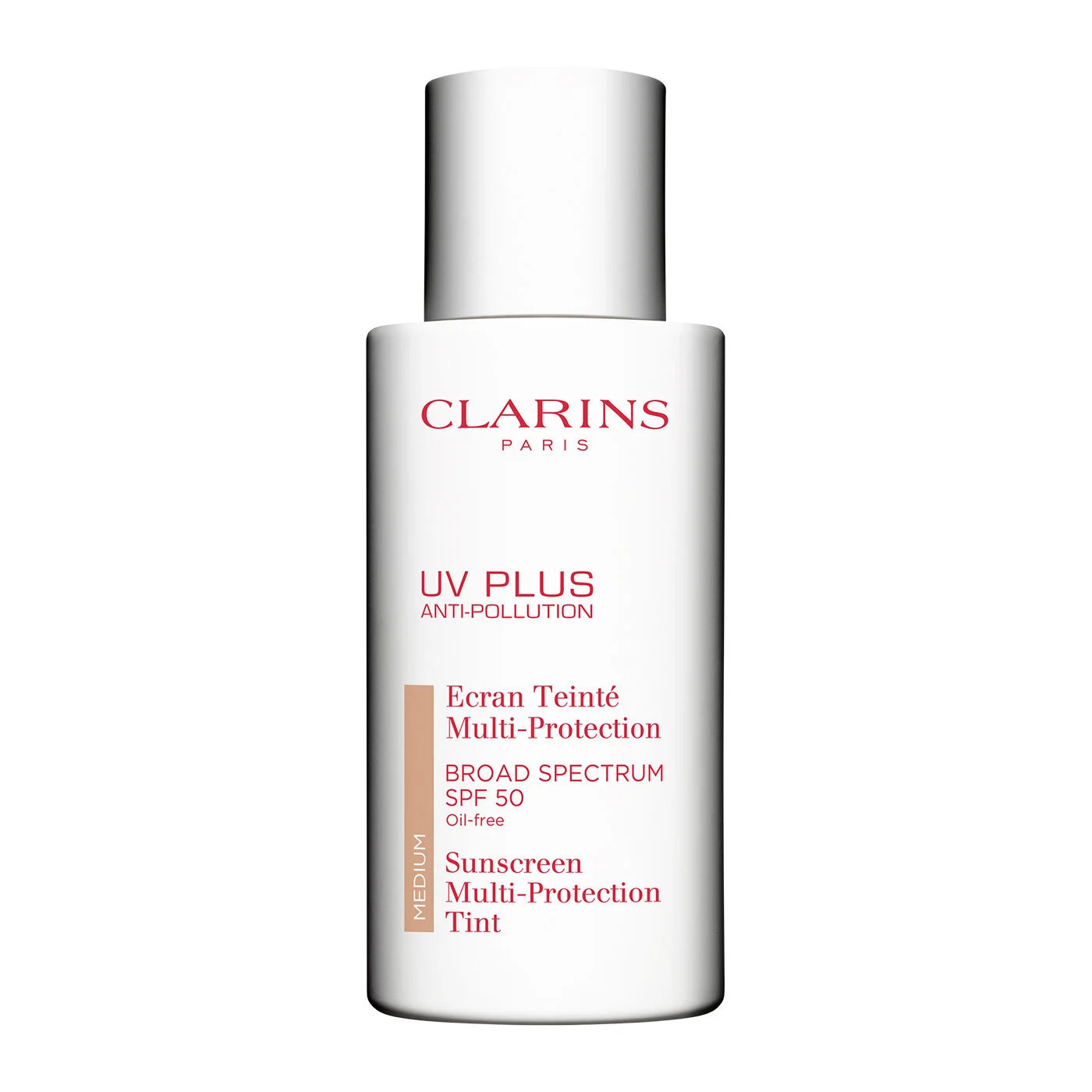 Clarins UV PLUS Anti-Pollution Tinted Sunscreen SPF 50 1.7 Oz. - 02 medium | Clarins USA