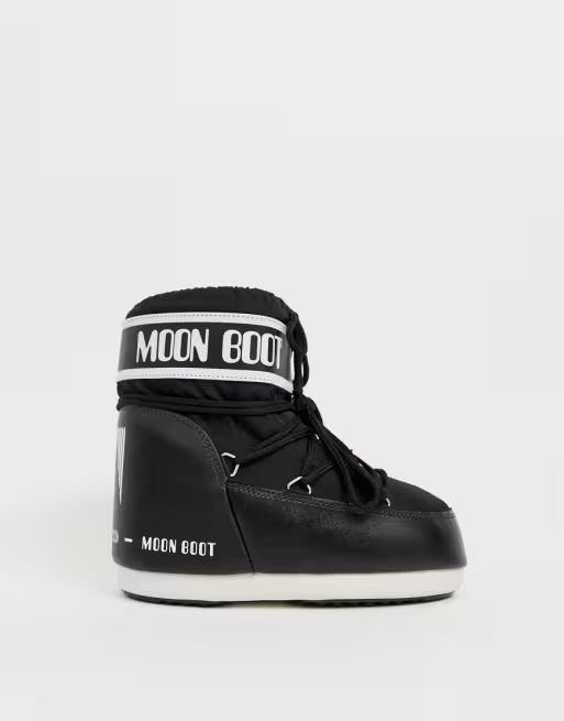 Moon Boot classic low snowboots | ASOS US