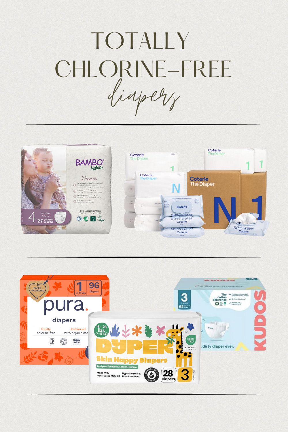 Totally chlorine-free diapers = fewer harsh chemicals touching baby’s skin 🤍 If you’re dealing with rashes, sensitivities, or just want cleaner diaper swaps, these TCF diaper brands are some of the best parent-approved options. Saving this for future diaper research 🫶🏼

#chlorinefreediapers #non toxic baby #clean baby products #baby essentials #diaper guide #eco friendly diapers #baby skincare #newmommusthaves 

 #LTKBaby #LTKBump #LTKKids