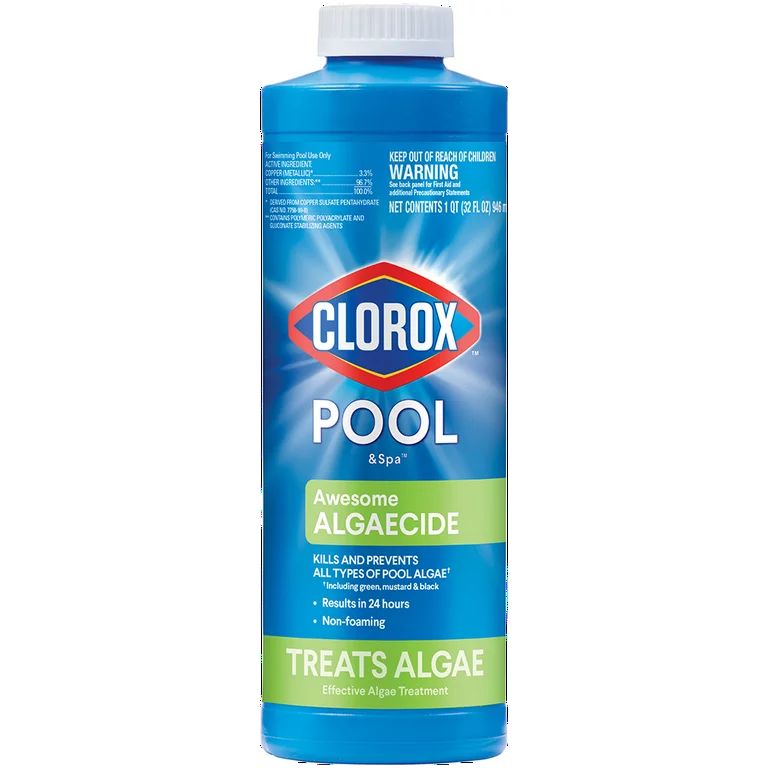 Clorox Pool&Spa Awesome Algaecide for Treating Pool Algae, 32 oz | Walmart (US)