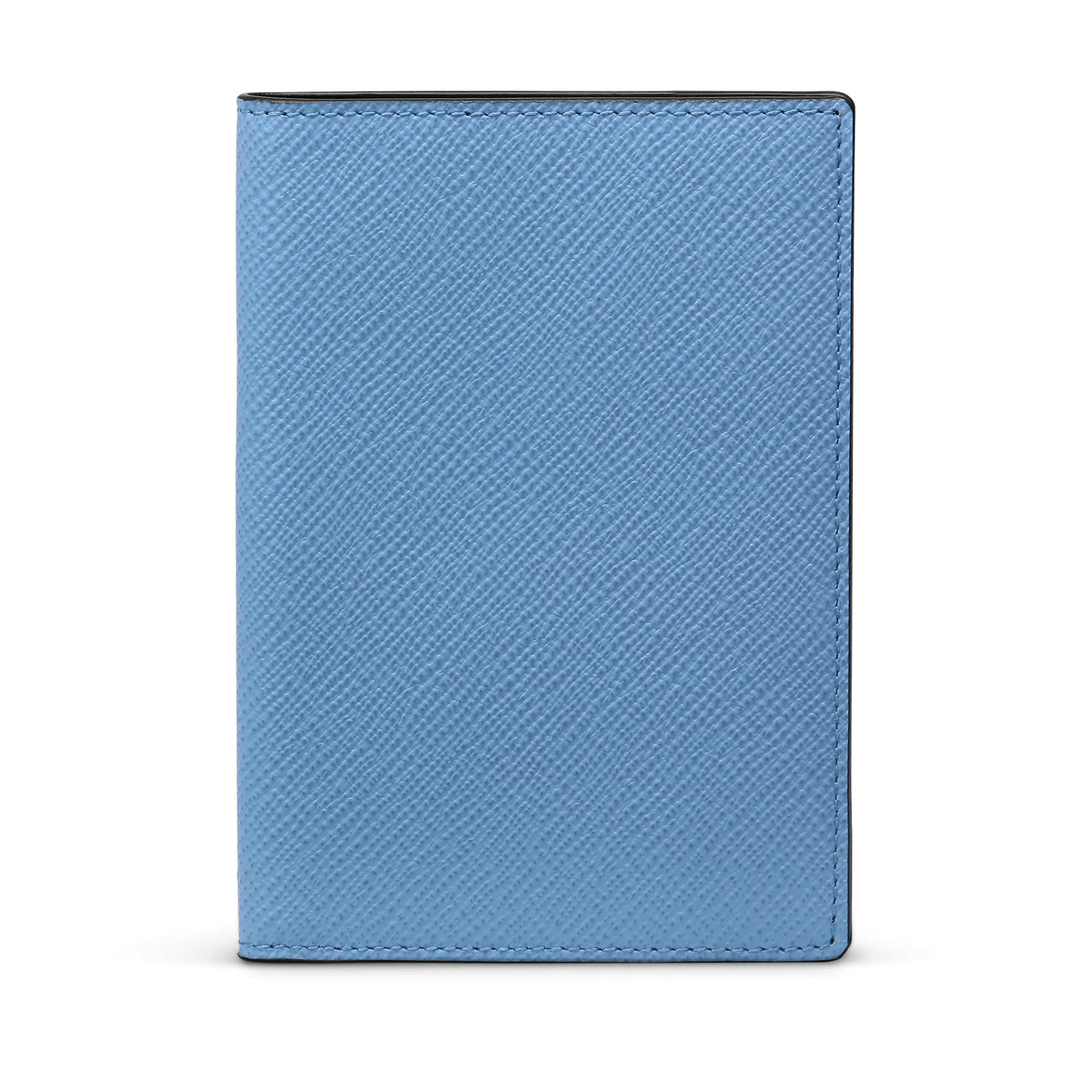 Passport Cover in Panama in nile blue | Smythson | Smythson