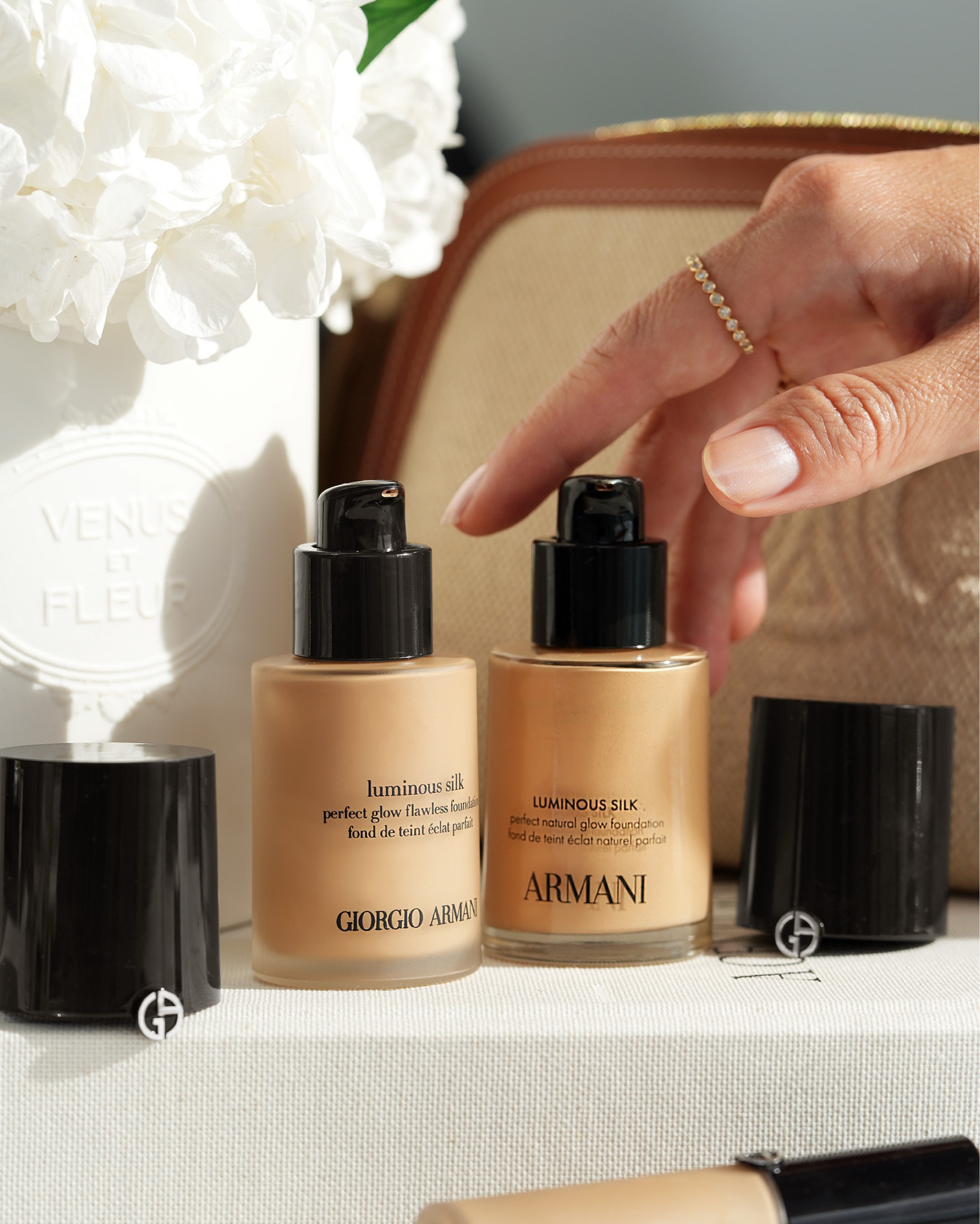 New formulation of the Armani Luminous Silk Foundation in 6.5 (original vs new)

#LTKBeauty